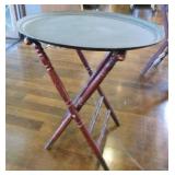 (5) WAIT STAFF STANDs W/5 OVAL TRAY (27")