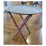 (5) WAIT STAFF STANDs W/5 OVAL TRAY (27")