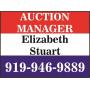 Auction mgr-Elizabeth Stuart-919-946-9889
