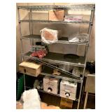 Chrome rack,6 shelf,18x48x72
