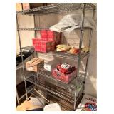 Chrome rack,6 shelf,18x48x72