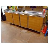 DUKE 38"X84" SS Top Beverage Table