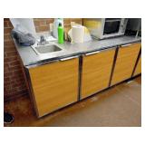 DUKE  30"x72" Cabinet w/sink & dispensers