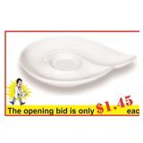 (24) Saucer, Inspiration, 6.3x5"