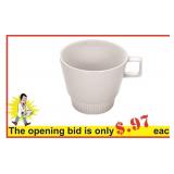 (36) Cup with handle, 8.5 oz