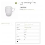 (72) Cup stacking, 6.09 oz