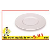 (48) Plate flat with embossment, 6.65"