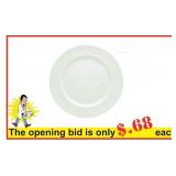 (96) Plate w/ Wide Rim 9.49" Maitre Bauscher