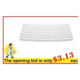 (24) Platter rectangular, 11.93x6.85"