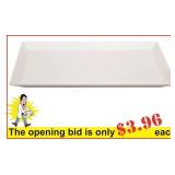 (24) Platter rectangular, 14.96x9.06
