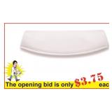 (12) Platter rectangular, 12.78x6.71"