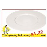 Plate flat with embossment, 9.13" (72 pcs)