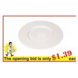 Plate flat with embossment, 12.6" (36 pcs)