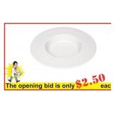 Plate deep with embossment, 15.22 oz (24 pcs)