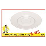 Combi saucer with embossment, 6.69" (72 pcs)