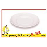 Plate flat with thin rim, 6.73" (60 pcs)