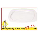 Plate flat square, 11.81" (24 pcs)