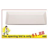 Platter rectang. asym., 12.72x7.13" (36 pcs)