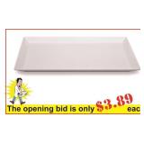 Platter rectangular, 14.96x9.06 (24 pcs)