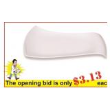 Platter / Plate curved, 12.83x9.29 (72 pcs)