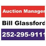 Auction manager-Bill Glassford-252-295-9111