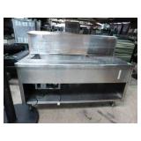 SS Ref. Serving Table/Shelf/Snz. Grd/70X36