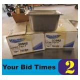 (1) Doz. New SS VOLLRATH 1/9 Pans-4"