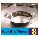 BON CHEF 48 oz SS Au Gratin Pan/Induction