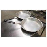 (2) 14" Saute Pan