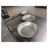 (3) 10" Saute Pan