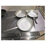 (3) 10" Saute Pan