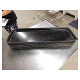 (10) 9X26 Pastry Display Trays