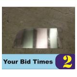 18X33 SS Wall Mount Splash Guard