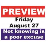 Terms of Sale-Please read the "Auction Details"