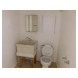 Entire contents of restroom