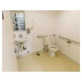 Entire contents of restroom