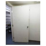 Steel door, 35.5 x 83