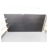 Slat wall, 96 x 48