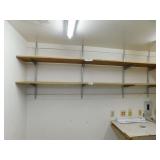 Complete shelving system w/4 shelves