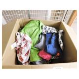 Box of assorted kids clothes some new w/tags