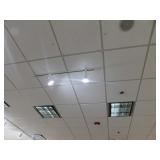 Track lighting w/60 lights, Approx. 75