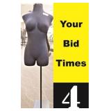 Female mannequin w/stand