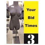 Female mannequin w/stand