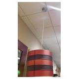 Round hanging decorative light