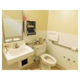 Entire contents of restroom