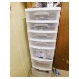 7 drawer Sterilite plastic organizer