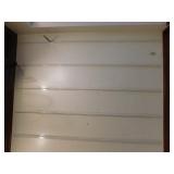 Tracks for hanging shelves 87 pieces, 144 long