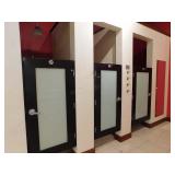 Contents of 3 fiiting rooms