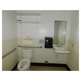 Entire contents of restroom