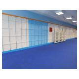 Track for hangers 96 pieces, 108 long